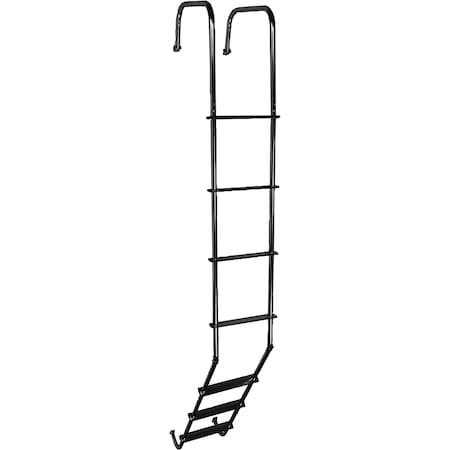 Stromberg Carlson RV Universal Outdoor Ladder, Black, 99-1/2" x 11" LA-401BA